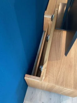 Wohnwand Filigno Eiche Massiv Natur Geölt