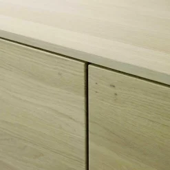 Wohnwand Filigno Eiche Weißöl