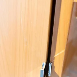 Wohnwand Kala Mit Phonobank Schrankteile Europäischer Kirschbaum Hell Paneele Lack Eierschale