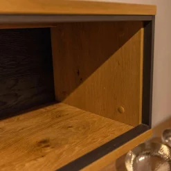 Wohnwand LS479920 Kitzalm Alpenglück Alteiche Natur