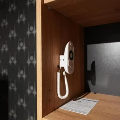 Wohnwand Media Design 580004-352 Asteiche Hell Massiv Lichtgrau Braun