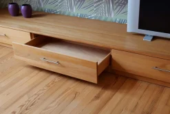 Wohnwand Modus Buche Natur Geölt Inklusive Beleuchtung