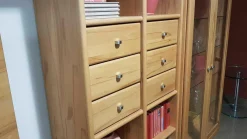 Wohnwand Opus 1 Kernbuche Mit Glaselement