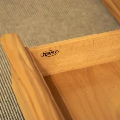 Wohnwand Opus Kernbuche Mit Drei Schubladen Und Drei Klappen