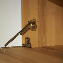 Wohnwand Opus Kernbuche Mit Drei Schubladen Und Drei Klappen