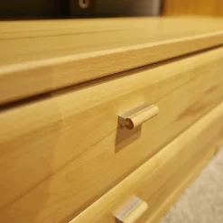 Wohnwand Savera Kernbuche Mit Beleuchtung