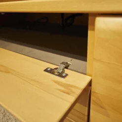 Wohnwand Savera Kernbuche Mit Beleuchtung