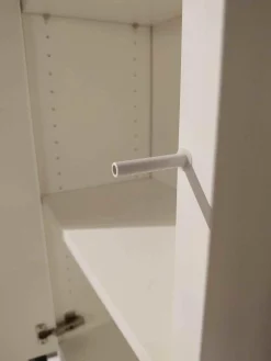 Wohnwand SE 7000 Lack Weiß Anthrazit