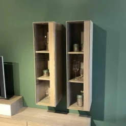 Wohnwand Sigma Astig Weiß RAL 9010 Satinato Pigment Öl