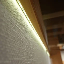 Wohnwand Tessin Buche Massiv Inklusive Beleuchtung Mit Funkfernbedienung