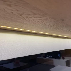 Wohnwand V-Alpin Eiche Altholz Glas Anthrazit