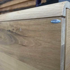 Wohnwand V-Cube Living Wildeiche Rustico mit Beleuchtung