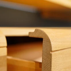 Wohnwand Vcuben Wildeiche Rustiko Mit LED-Beleuchtung