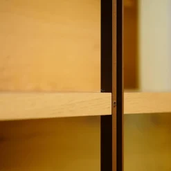 Wohnwand Vcuben Wildeiche Rustiko Mit LED-Beleuchtung