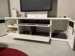 Wohnwand Vision Lack Weiß Inklusive TV-Halterung und Wandboard