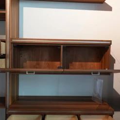 Wohnwand Xeno Nussbaum Massiv